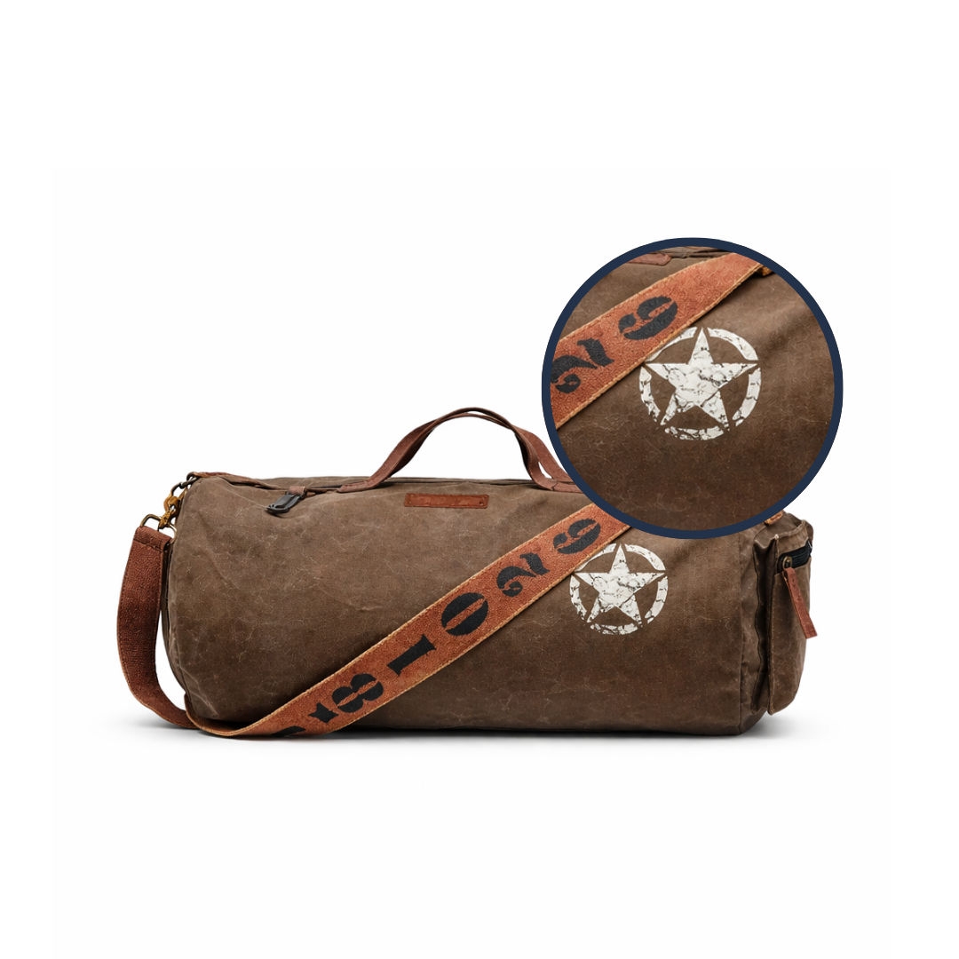Brown Unisex Travel Duffle Bag for Every Adventure